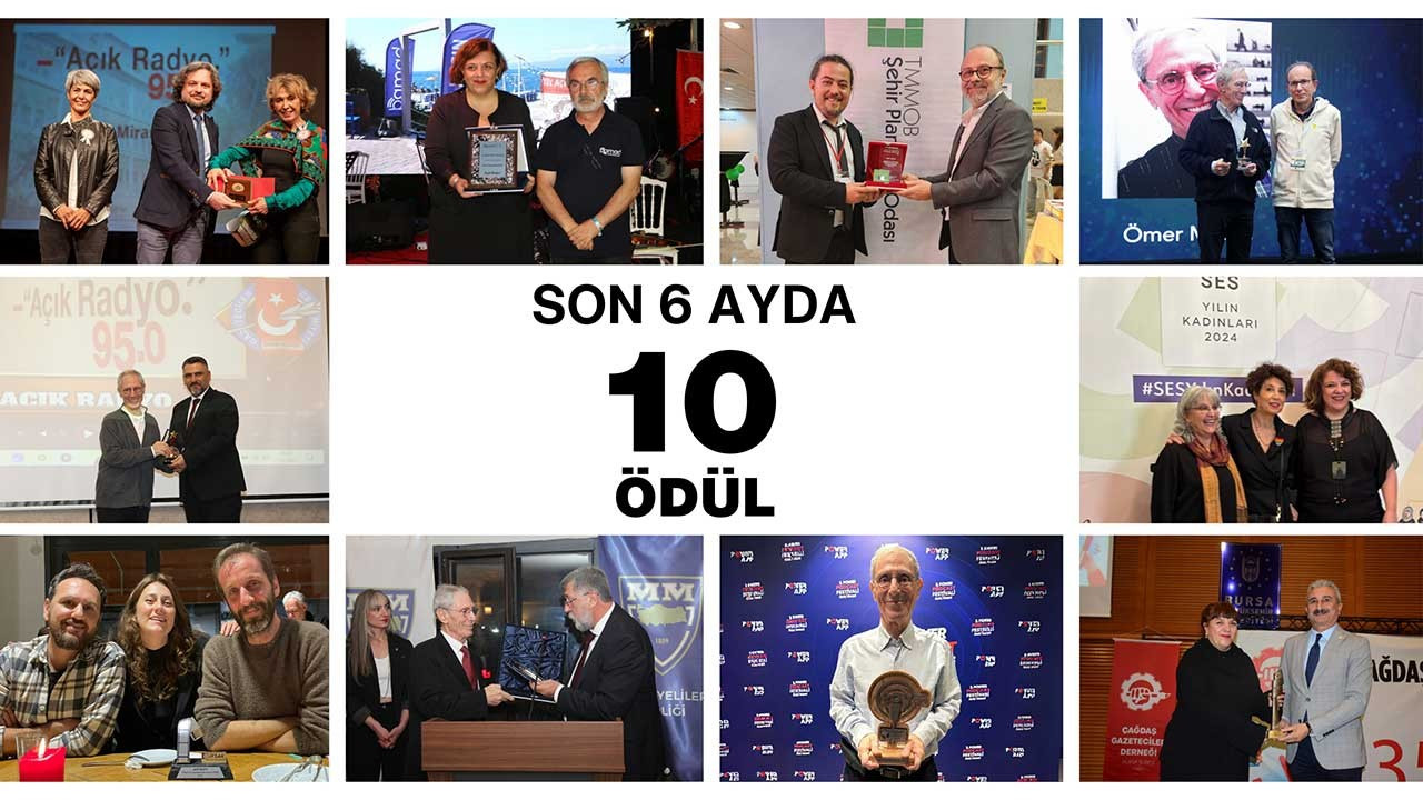 Açık Radyo’ya 6 ayda 10 ödül