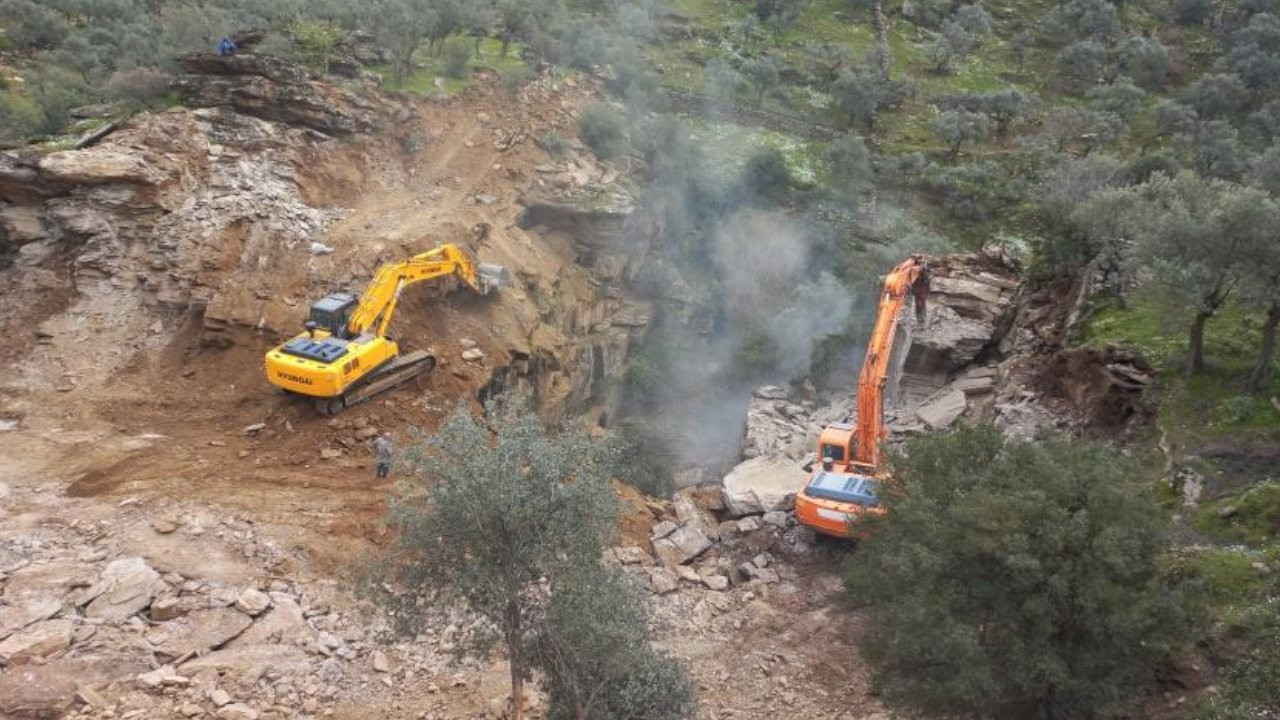 Maden şirketine bu kez onay yok: Zeytinliklere yayılmak istiyordu