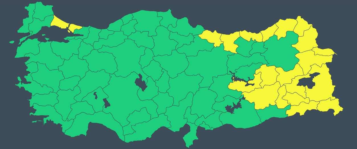 Meteoroloji'den 20 il için kuvvetli kar uyarısı: Sıcaklıklar daha da düşecek
