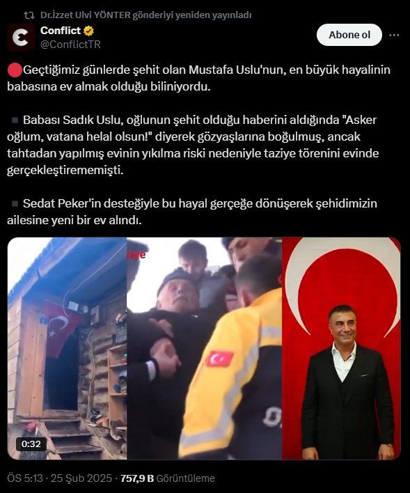 MHP'den ikinci Sedat Peker paylaşımı: Yeniden yayımladı - Resim : 1